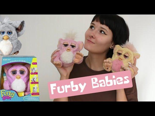 ФЕРБИ 2005 г. МАЛЫШИ ФЕРБИ ОБЗОР / FURBY BABIES EMOTO-TRONIC FURBY 2006 COMPARISON