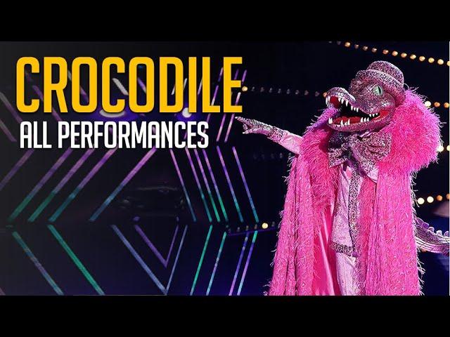 The Masked Singer Crocodile All Performances and REVEAL!