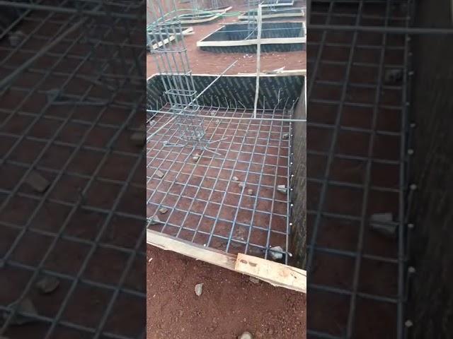 Constructing Foundations in Red Coffee Soil #Foundations #IsolatedPadFootings #RedCoffeeSoil #Shorts