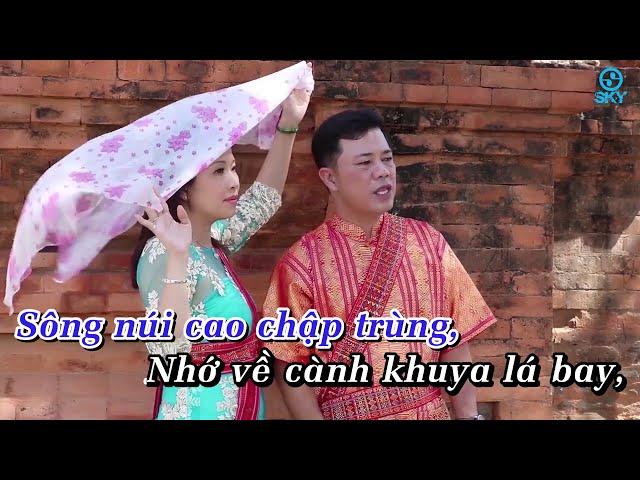 Karaoke  _ Ai Kia Đang Ở Phía Xa _Beat gốc_ Dân ca chăm _Casi  Chế Tuấn