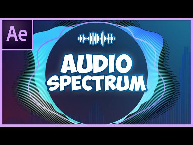 Audio Spectrum Effect in After Effects CC 2020