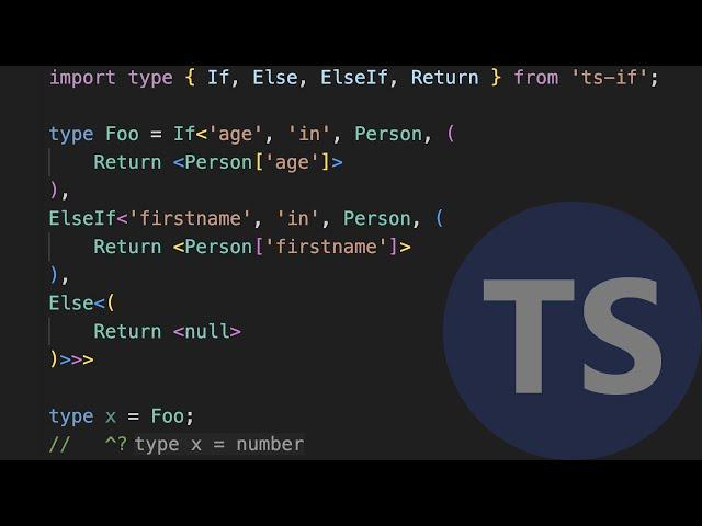 Ts-if deep dive: Typescript If-else statements