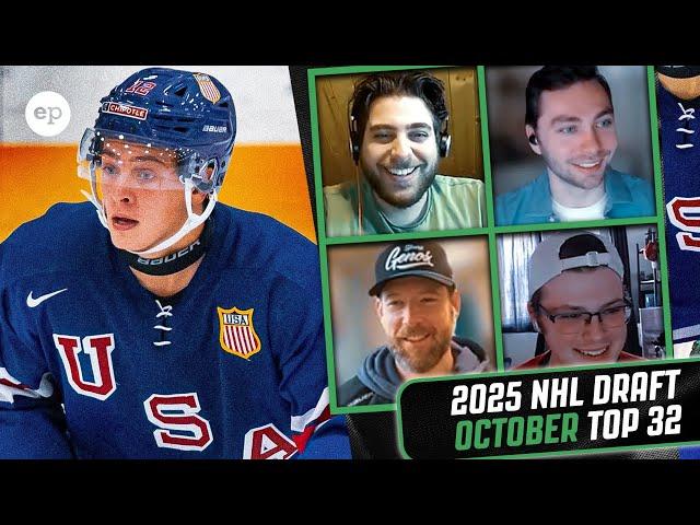 2025 NHL Draft Top 32 Ranking - October 2024 | Elite Prospects