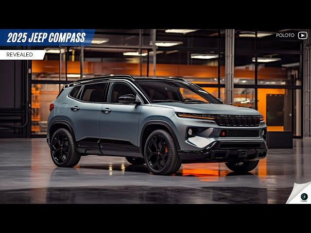 2025 Jeep Compass Revealed - Improved technology, comfort, and performance!