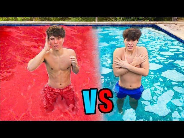 HOT vs COLD POOL Challenge!