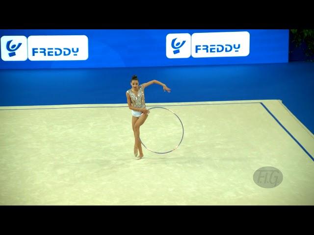 GRISKENAS Evita (USA) - 2017 Rhythmic Worlds, Pesaro (ITA) - Qualifications Hoop