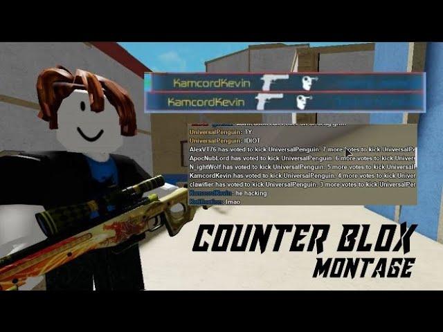 Casuals React to How I Play ~ Roblox Counter Blox Montage #26