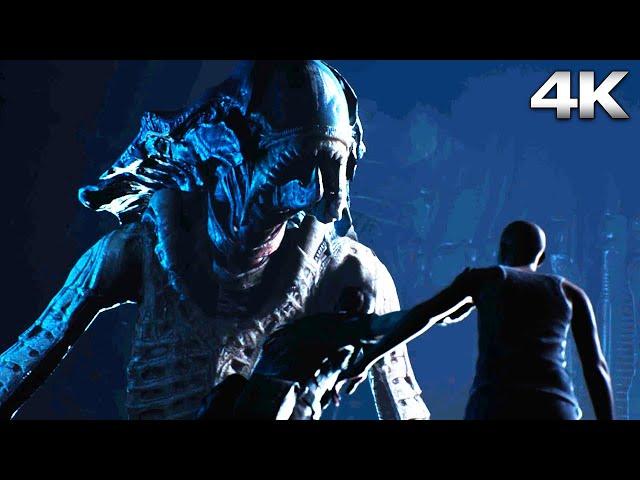 ALIENS: DARK DESCENT Final Boss + Ending 4K 60FPS Ultra HD