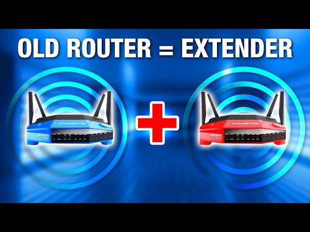 How to Convert an Old Router Into a WiFi Extender / Repeater