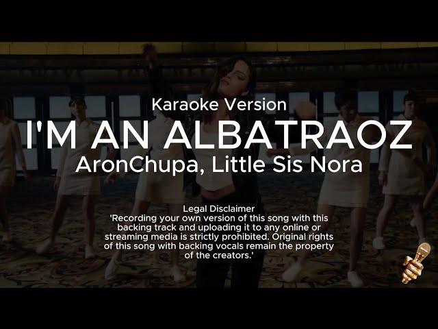 AronChupa, Little Sis Nora - I'm an Albatraoz (Karaoke Version)