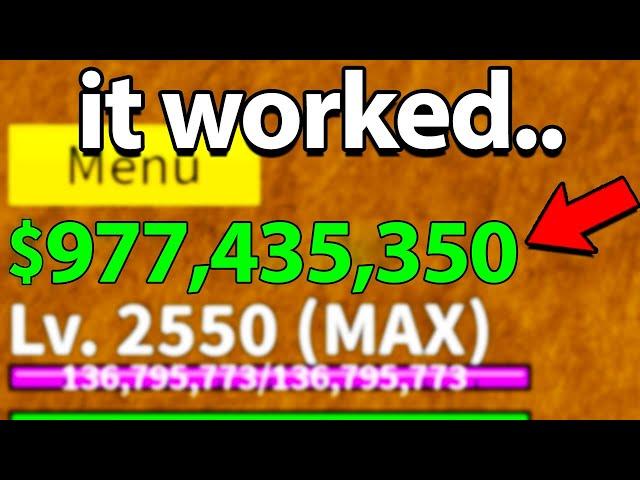 Exposing ALL “Billion Money" Glitches in Blox Fruits..