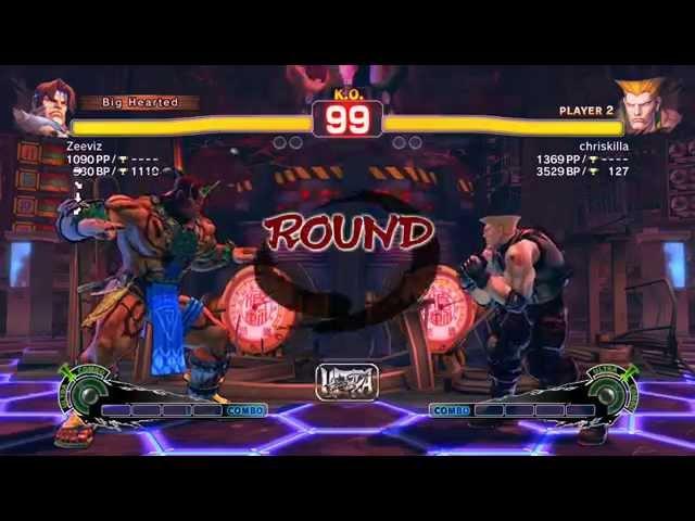 Ultra SF IV battle: (Zeeviz)T. Hawk vs (chriskilla)Guile- 22.07.2014