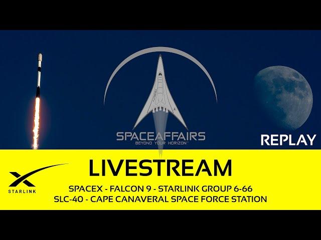 SpaceX - Falcon 9 - Starlink 6-66 - SLC-40 - Cape Canaveral SFS - November 21, 2024