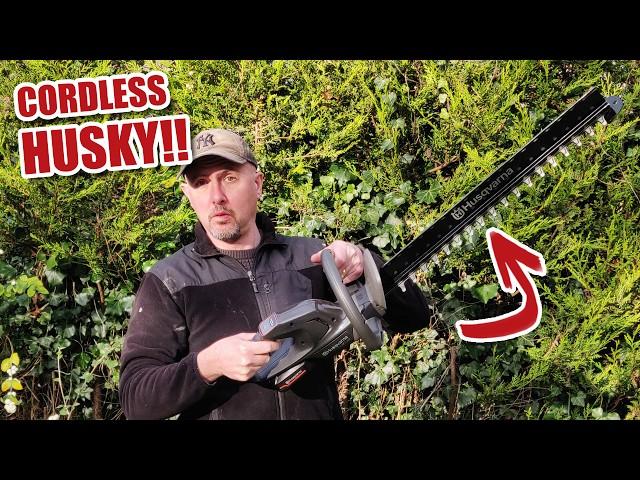 Husqvarna Aspire cordless hedge trimmer review - H50-P4A