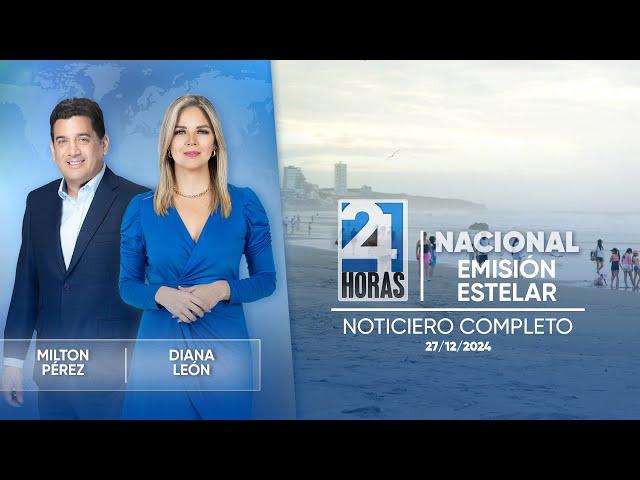 Noticiero de Ecuador (Emisión Estelar 27/12/24)