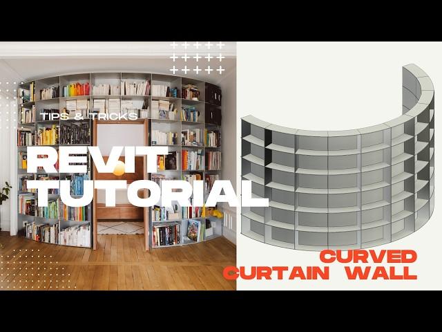 Curved Curtain Wall in Revit