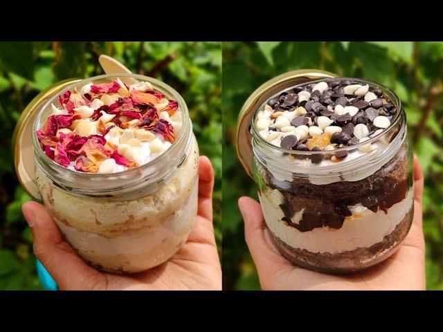 Chocolate jar cake and Tres leches | Eat with Milana | #shorts #youtubeshorts