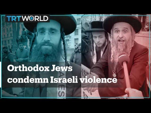 Orthodox Jews show solidarity with Palestinians