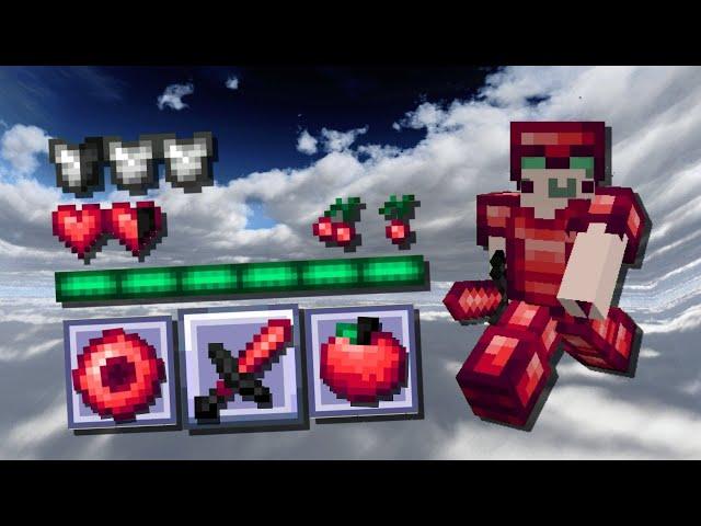 Sweet Cherry 16x by ‎‎@VanillaSpooks || MCPE PvP Texture Pack Showcase