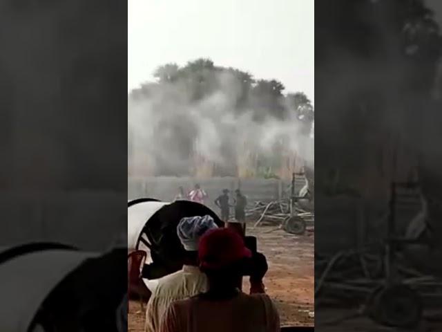 Water Cannon at Shuddh Biotech Pvt Ltd #like #follow #viral #ytshorts #shorts