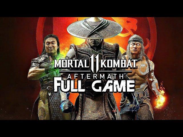 MORTAL KOMBAT 11 AFTERMATH - Gameplay Walkthrough FULL GAME (Story Expansion) All Cutscenes, Ending