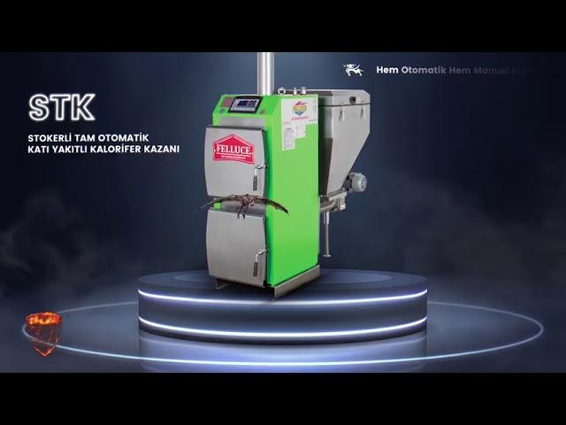 FELLUCE HEATING SYSTEMS-ROSSO AND STK SERIES SOLID FUEL BOILER