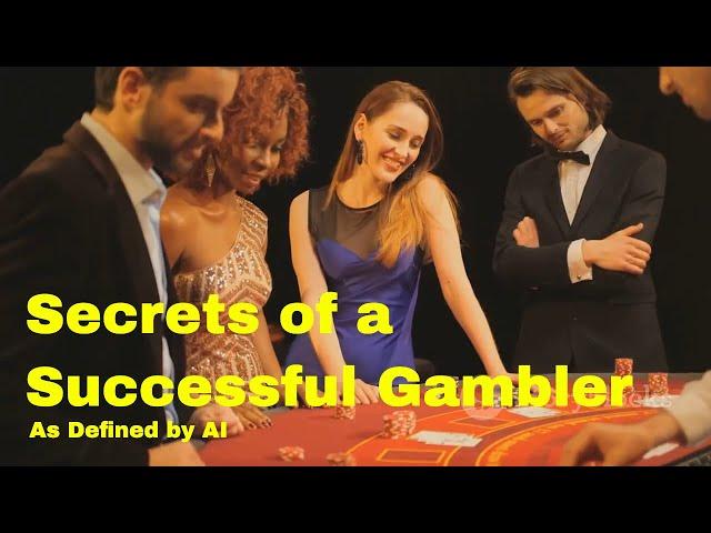 Secrets of a Successful Gambler - As Told by AI