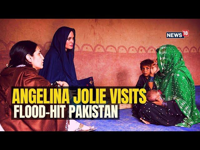 Pakistan Floods News | Angelina Jolie Visits Pakistan Flood Victims, Calls For Aid | English News