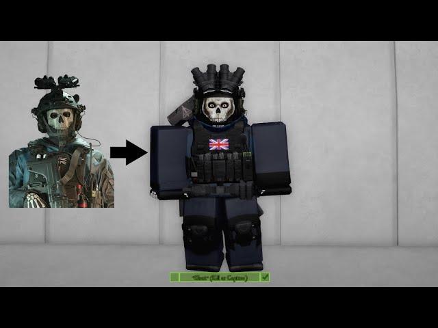 Roblox CoD MW2 “Ghost” (Kill or Capture) (Avatar Build) (Remake)