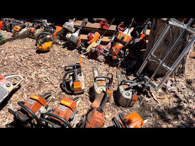 TOO MANY CHAINSAWS!