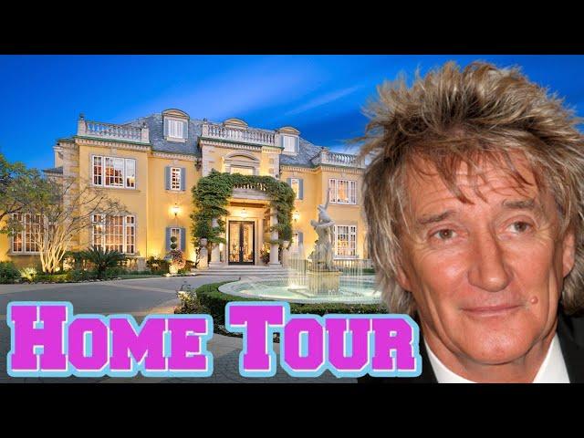 Inside Rod Stewart's $70 Million Beverley Hills Home