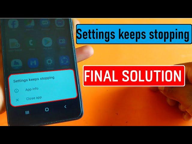 FINAL UPDATE - Settings Keeps Stopping Samsung M01 Core | samsung m01 core settings keeps stopping