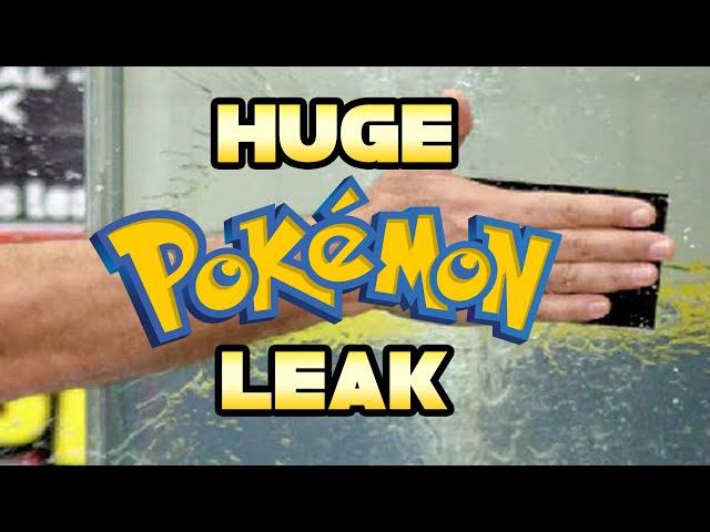 The BIGGEST Pokémon Leak of all time just happened...