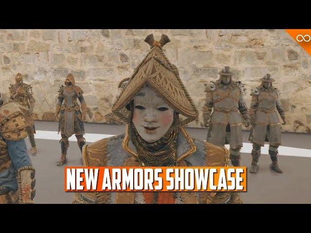 For Honor New Armor Showcase! Year 4 Season 1 Armors