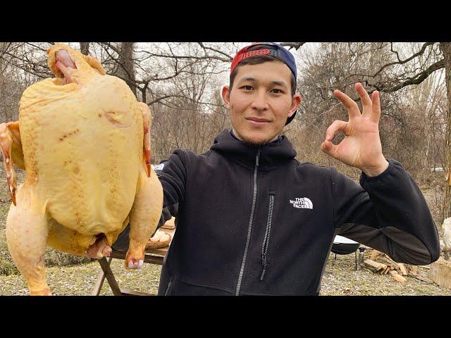 Cooking Stuffed Chicken In A Rustic Way | A Very Simple But Delicious Recipe