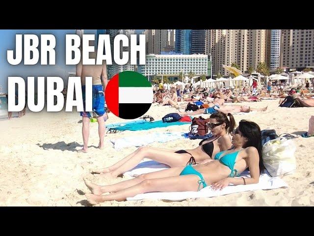 [4K] DUBAI BEACH WALK 2023 AT JBR BEACH | ONE OF THE BEAUTIFUL BEACH IN THE WORLD