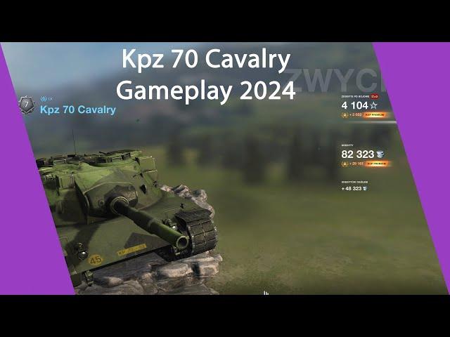 WoT Blitz Kpz 70 Cavalry Gameplay 2024!