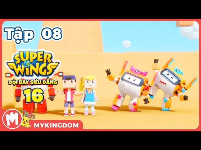 ĐỘI BAY SIÊU ĐẲNG 16 - Tập 08: Alice Tại Xứ Sở Pixeland | SUPERWINGS PHIÊU LƯU KÝ