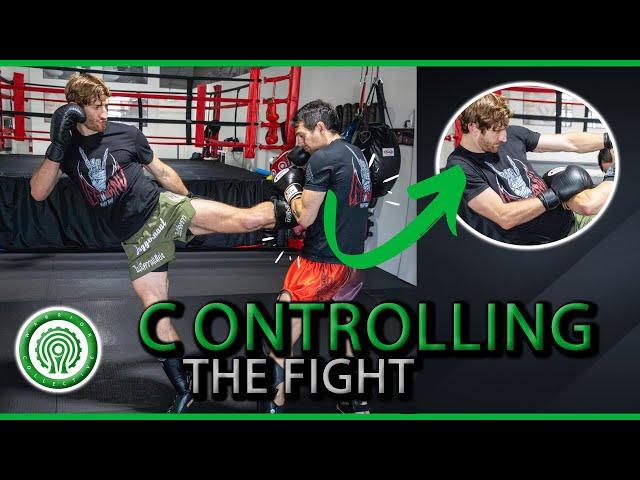 Muay Thai Training - Controlling the Fight from Long Range with Greg Wootton