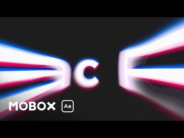 RGB Split + Lens Distortion Intro Animation - After Effects Tutorial