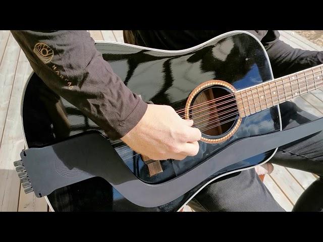 HARPAD. New Guitar Invention. Fingerstyle song.