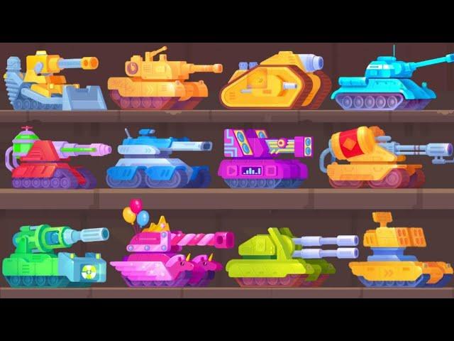 Tank Stars All Tanks Gameplay | ALL WINS