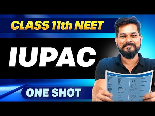 IUPAC in ONE SHOT || All Concepts, Tricks & PYQ || Ummeed NEET