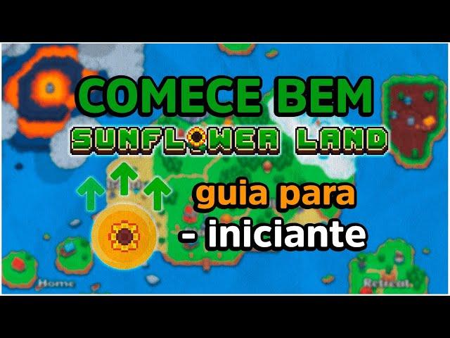 [SUNFLOWER LAND] TUTORIAL COMPLETO PARA INICIANTES (ATUALIZADO 2024)