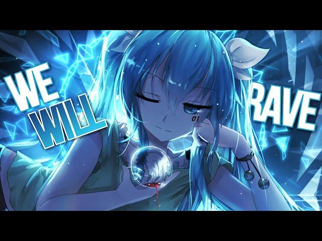 Nightcore - We Will Rave (Lyrics / Sped Up)