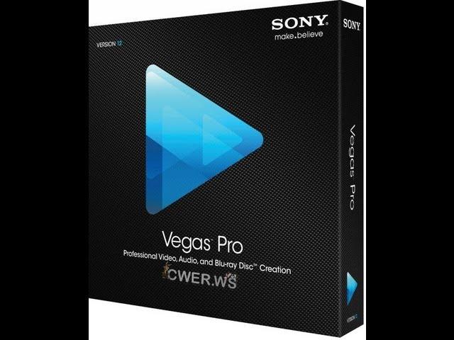 как сделать светящийся текст в sony vegas