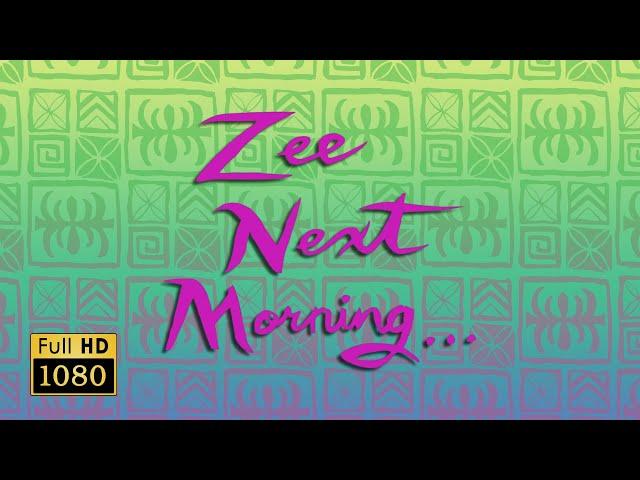 Zee Next Morning... | SpongeBob Animated Time Cards #4