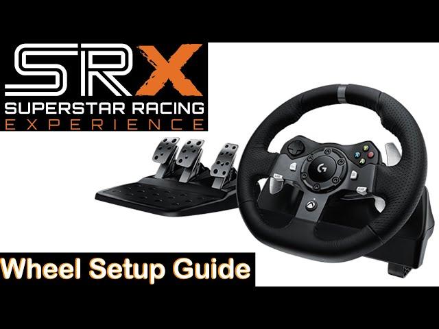 SRX The Game - Wheel Setup Guide - Logitech G920 Wheel and Pedals