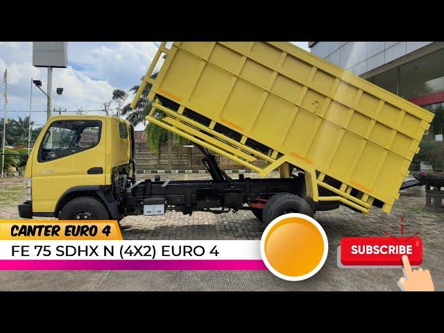 CANTER FE 75 SHDX+DUM SILUMAN. COCOK UTK PARA BOS KU UTK ANGKUTAN SAWIT DAN ANGKUTAN BERAT LAINNYA.
