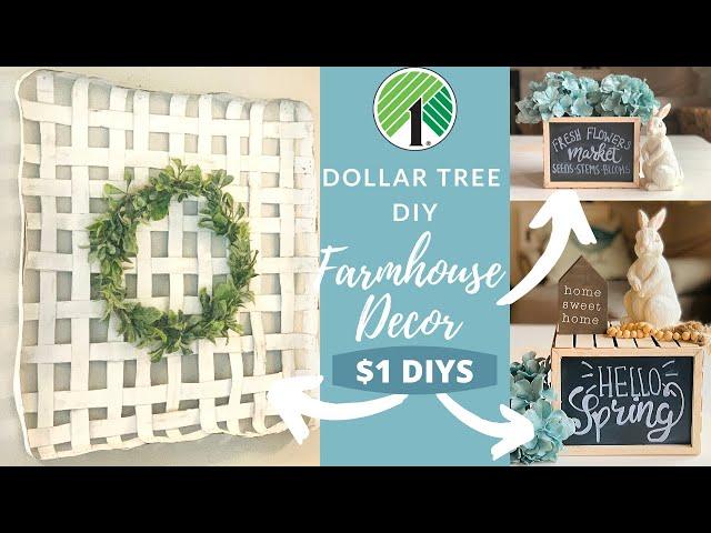 Dollar Tree DIY Spring Farmhouse Decor 2020